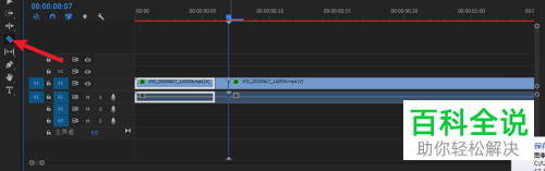 怎么在Adobe Premiere软件中删除视频的某一帧