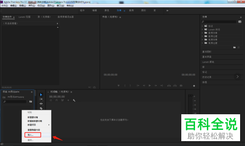 怎么在PR软件中设置导出MP4格式的视频