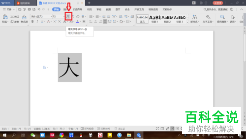 怎么在WPS中设置文字大小？