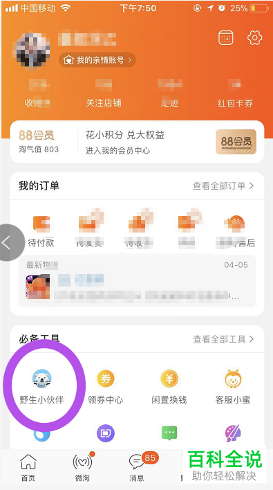 怎么在淘宝的野生小动物中查看已收集的图鉴?