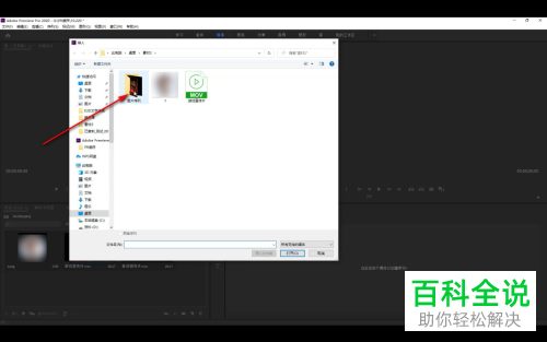 怎么在Pr项目中导入图片序列