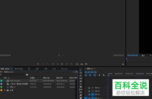 怎么在Pr新建素材箱