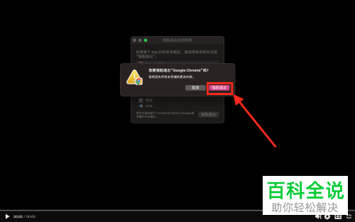 怎么在Mac电脑上将应用程序强行退出？