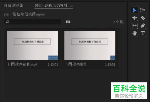 怎么在pr软件中创建一个专门用来导入项目的文件夹