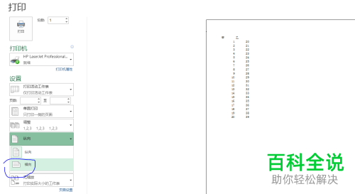 怎么在Excel表格中利用打印预览查看打印效果