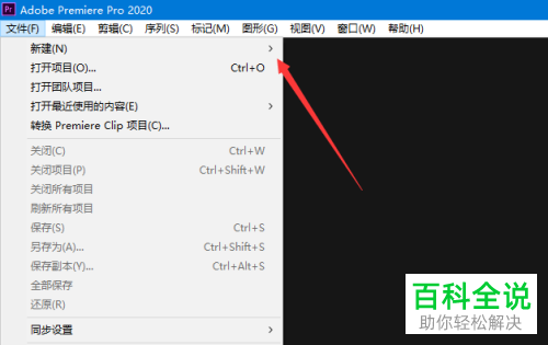怎么在PR软件中设置显示工作区域栏