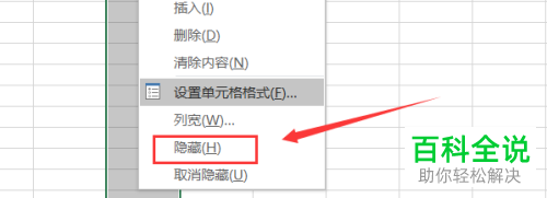 怎么在excel表格中设置批量隐藏或显示单元格