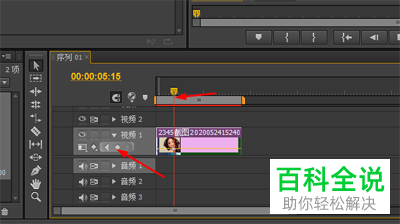 怎么在premiere的时间轴上对图片的透明度进行调整