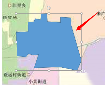 在powerpoint中画出任意不规则多边形图形