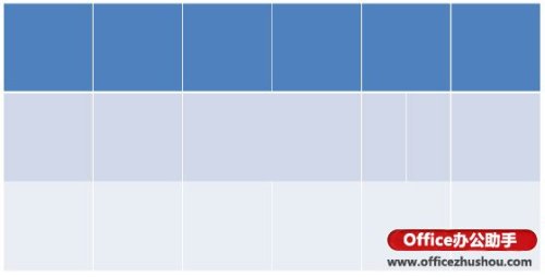 在PPT里用表格来实现图片墙的制作方法