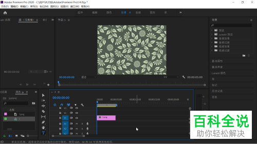 在pr软件中导入的几个图片素材都一样如何解决