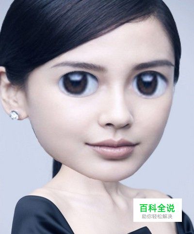 在ps中用变换将人物变成卡通效果