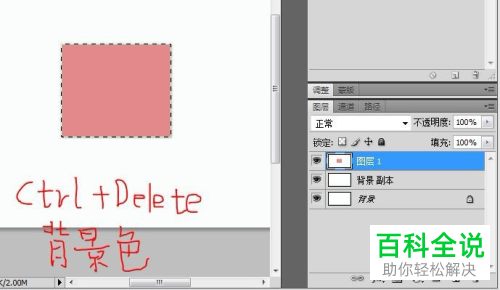 在PS软件中如何设置前景色和背景色