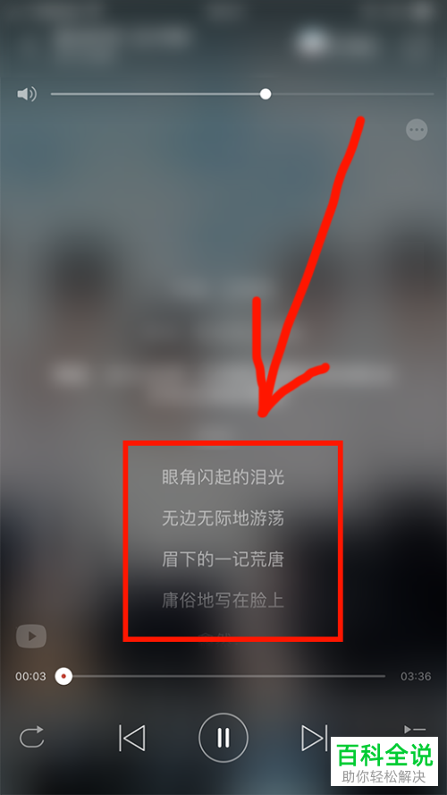 在手机中怎么分享网易云音乐APP的歌词