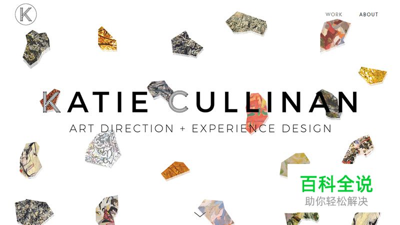 装饰艺术风格背景的网站欣赏