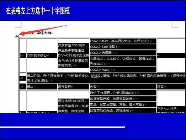 在WORD中如何快速删除表格呢?