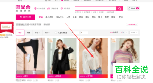 在网页版唯品会上如何和卖家沟通咨询