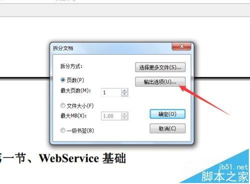 怎样才能使pdf文件分开?