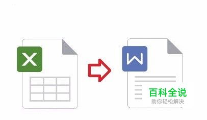 怎样快速将excel转换成word