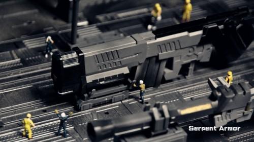 怎样能把家里的静态模型拍得酷一点?