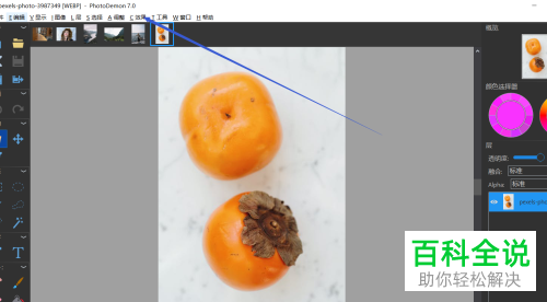 怎样使用photodemon查看图片轮廓线效果