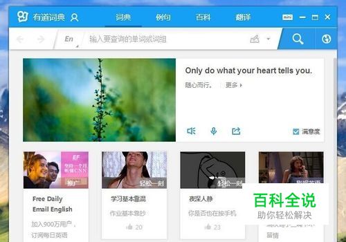 怎样使用有道词典