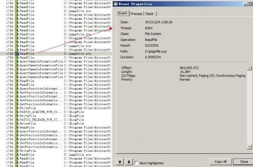 怎样使用Process Monitor来监视SQLSERVER的logwrite大小