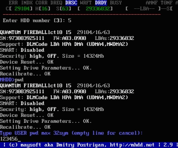 专业硬盘扫描修复工具 MHDD图文使用教程