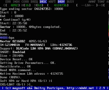 专业硬盘扫描修复工具 MHDD图文使用教程