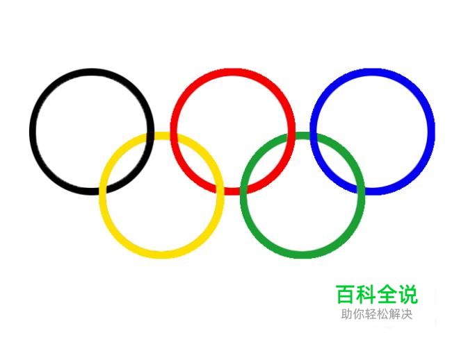 怎样用PS制作奥运五环