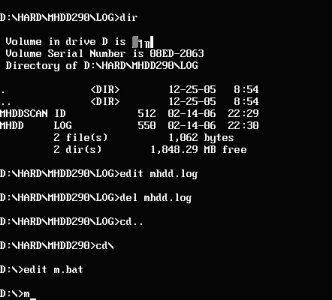 专业硬盘扫描修复工具 MHDD图文使用教程