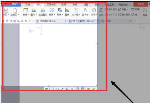 怎样在wps文字中添加截屏