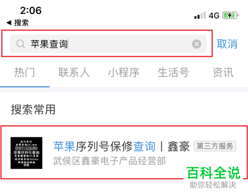怎样在苹果上查询序列号