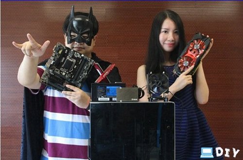 组装电脑i5-6500全侧透光效DIY装机图文教程