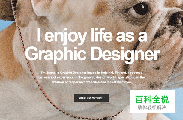 “大字体”秀网站欣赏