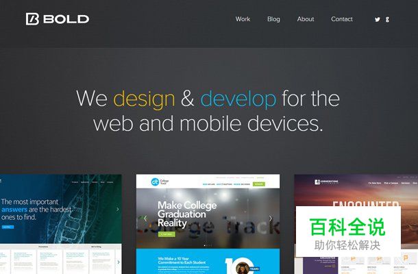 “大字体”秀网站欣赏