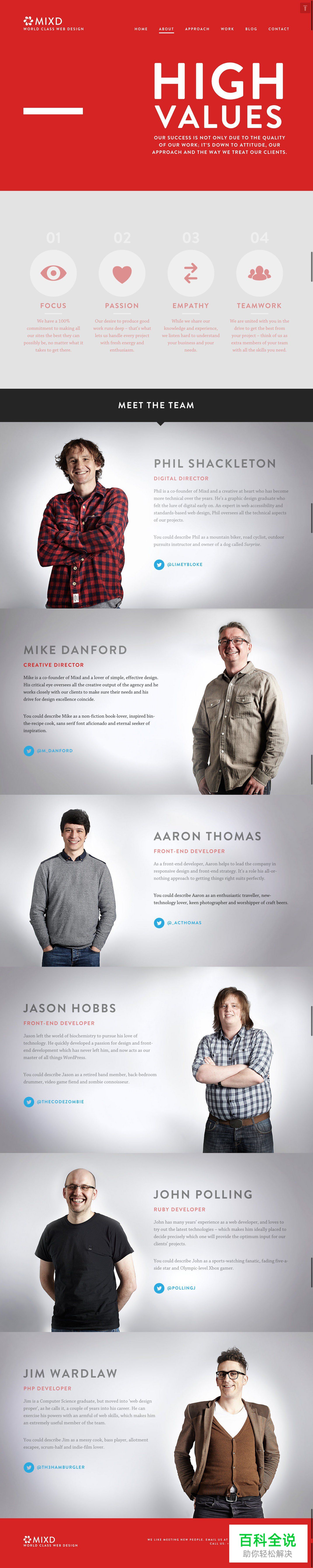 ”关于我们”页面设计(上)